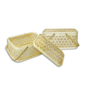 VENTA CALIENTE Exportación desde Vietnam Celebre de manera sostenible con cestas de regalo de bambú hechas a mano - Product Image 1