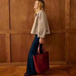 Cappotto Corto Doppiopetto con Cintura in Vita, Resistente e Ecologico, Capospalla <span class=keywords><strong>Classico</strong></span> per Ufficio e Autunno - Product Image 2