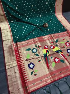 El último diseñador Banarasi Silk Weaving Saree Soft Fab Zone Collection para la moda india y pakistaní - Product Image 2