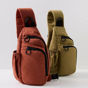 Vrouwen Custom Designer Reizen Effen Kleine Gewatteerde Camera Crossbody Portemonnee Rugzak Puffer Sling <span class=keywords><strong>Bag</strong></span> - Product Image 1