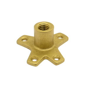 Base de borne de tige d'air en laiton de qualité supérieure pour la sécurité contre la foudre, la stabilité de mise à la terre et la durabilité extérieure - Product Image 6