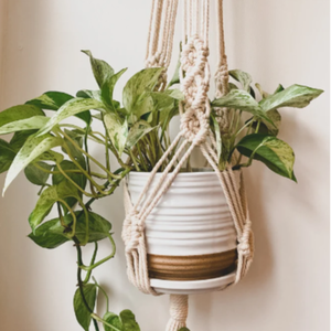 Wedding Macrame <b>Plant</b> Hanger Set Elegant and Beautiful - Product Image 1