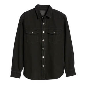 Premium Quality New Winter Arrival Latest Design Denim Shirts / Factory Custom Made Wholesale Prices Men Denim Shirts - Product Image 6