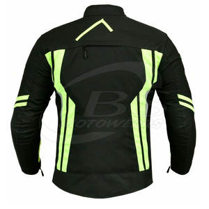 Veste de protection en Textile de moto personnalisée, veste de Cordura de moto pour la course automobile - Product Image 3