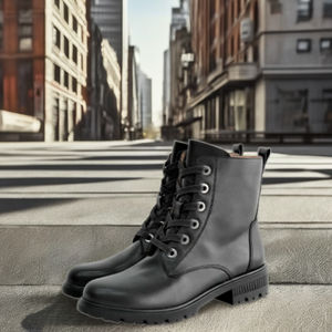 Wypex รองเท้าโลฟเฟอร์แบบสลิปออนหนังวัวหรูหรารองเท้าสำนักงานมืออาชีพธุรกิจระดับไฮเอนด์ที่มีความยืดหยุ่นส่วนบน - Product Image 1