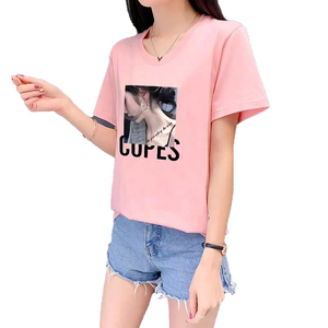 Las ventas calientes aceptan el color y el logotipo del tamaño personalizado MOQ bajo barato Impreso Oversize O Neck Casual Cotton T Shirts para hombres - Product Image 6