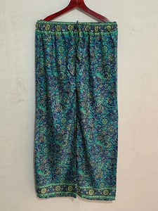 Silk Palazzo Pants Summer Flowy Pants <b>Women</b> Bohemian <b>Trousers</b> with Pockets Spring <b>Lightweight</b> Pants Floral Prints - Product Image 5