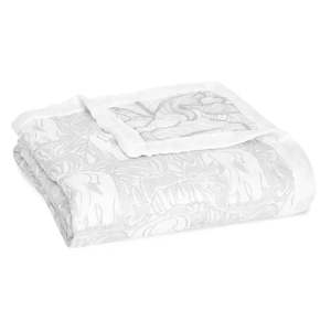 Mayormente ligero recién nacido antipolvo súper cálido suave algodón orgánico muselina de bambú mantas de bebé Animal impreso manta de dormir conjunto - Product Image 1