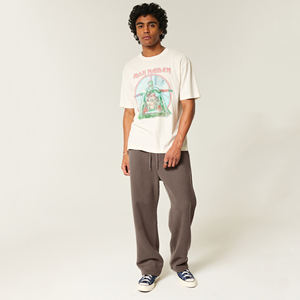 Ventes en gros de joggings décontractés surdimensionnés personnalisés avec logo, 100% coton, légers, respirants, séchage rapide, confortables - Product Image 2