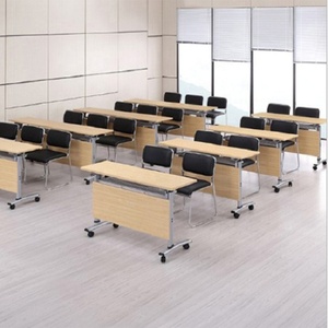 Vinahardware Vente à Chaud Table Pliable au Design Moderne avec Roues Bureau de Formation pour les Réunions du Personnel Mobilier de Bureau - Product Image 5