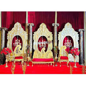 โครงฉากหลังงานแต่งงาน รุ่นปี 2018 ระดับไฮเอนด์ แบบกำหนดเอง โครงไฟเบอร์ขนาดใหญ่สำหรับงานแต่งงานแบบกุจราติ ผู้ผลิตในออสเตรเลีย ลดราคา - Product Image 3