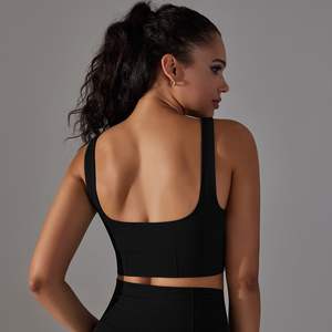 Soutien-gorge de sport à maintien élevé pour femmes avec tissu respirant pour la remise en forme, la course à pied, la salle de sport, le yoga et les entraînements quotidiens - Product Image 4