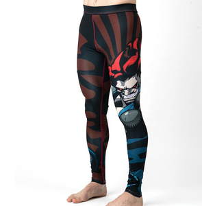 Fabricant de shorts de compression MMA unisexe personnalisés Fitness Fighting Jiujitsu Grappling Spat Pant Spandex/Polyester Quick Dry - Product Image 1