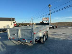 Wholesale 5 Ton 8 Ton <b>Small</b> 10 <b>Wheel</b> Farm Dump Trailer Farm Tipping Tractor Trailer/agricultural Mini Tractor Trailer - Product Image 5