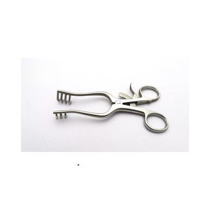 Retractor Manual Weitlaner de 5 Pulgadas, 3x4 Puntas y Puntas Cónicas, Instrumentos Quirúrgicos de Acero Inoxidable de Alta Calidad, Clase I, 1 Año de Garantía - Product Image 2