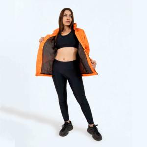 Chaqueta Cortavientos Transpirable Personalizada para Mujer, Invierno 2025, Nueva, con Capucha, Holgada, Informal, de Secado Rápido, Ligera, de Lana/Cachemira y Algodón - Product Image 3