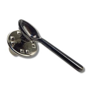 Alfileres de solapa de diseño bonito personalizado alfileres de esmalte divertidos estilo cuchara pulida - Product Image 3