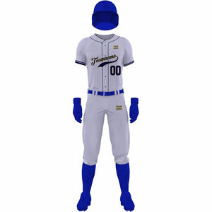 Camisetas de béisbol personalizadas de calidad premium, conjuntos de uniformes transpirables de equipo completo, entrega rápida, ropa de béisbol y softbol competitiva - Product Image 2