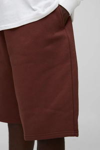 Custom OEM/ODM 100% pantalones cortos de algodón para hombre pantalones cortos de lana de algodón pesado 500 GSM transpirable color sólido DTG pantalones cortos impresos para hombres - Product Image 6