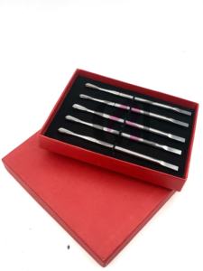 Meilleur poussoir à ongles en acier inoxydable de haute qualité pour soins personnels, nouveauté en argent uni, instrument de beauté à usage domestique - Product Image 2