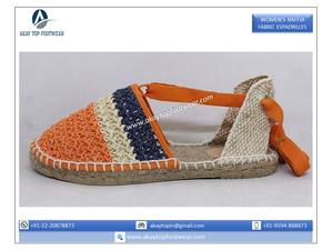 Espadrilles pour femmes de haute qualité tissu raphia multicolore Style classique chaussures souples durables à la mode respirant haut direct - Product Image 2