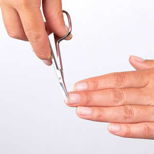 Sharp Cuticle <b>Scissors</b> Stainless Steel <b>Nail</b> <b>Scissors</b> With Leather Pouch <b>Scissors</b> - Product Image 4