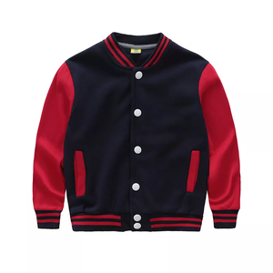 La mejor chaqueta bomber de béisbol con mangas de cuero de chenilla bordadas de alta calidad premium Letterman Varsity para hombre - Product Image 2