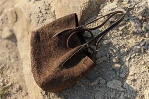 Sac à bandoulière bohème en jute avec fermeture éclair, dessus ouvert, deux sangles, sac de shopping d'été marron - Product Image 3