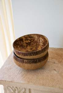 Bol en coquille de noix de coco 100% naturelle, 1 unité, pour bougie, et cuillère, avec Logo de marque gravé au Laser, exportation par écologique 2go - Product Image 5