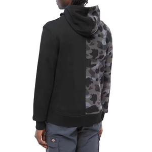 Streetwear Pull à Capuche Homme Personnalisé 2 Tons Couleur Fendue 100% Coton Éponge Française Hiver Respirant Séchage Rapide Haute Qualité DDP - Product Image 4