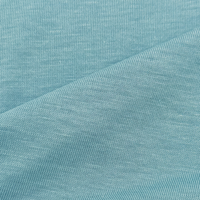 Tissu jersey simple en rayonne/coton au design tendance pour les vêtements de sport et de yoga