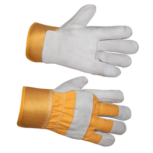 Gants de travail personnalisés, couleur contrastée, fabrication artisanale, prix de gros, nouveaux modèles OEM ODM, créez vos propres gants de travail - Product Image 6