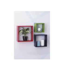 Étagère murale en bois Art Déco à 2 niveaux pour plantes, étagères murales décoratives par Z F Craft Impex - Product Image 6