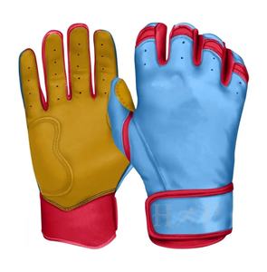 Guantes de bateo deportivos antideslizantes para uso en béisbol y softbol con cómoda correa de muñeca para un mejor ajuste - Product Image 2