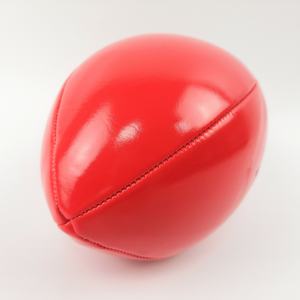 Personnalisé taille officielle ballon de rugby PVC TPU PU cuir et caoutchouc football américain cousu à la machine avec logo - Product Image 3