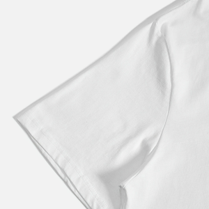 T-shirt de tous les jours surdimensionné en coton 100% pour hommes, col respirant, manches courtes, sport confortable, utilisation décontractée, poids du tissu 180 grammes - Product Image 4