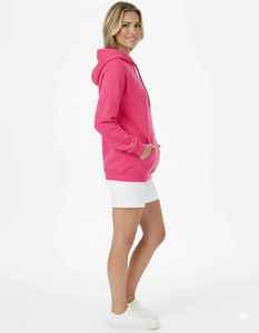 Prix abordable Sweat à capuche oversize pour femme 100% coton Matière respirante Séchage rapide Écologique Impression personnalisée sur le devant Uni - Product Image 6