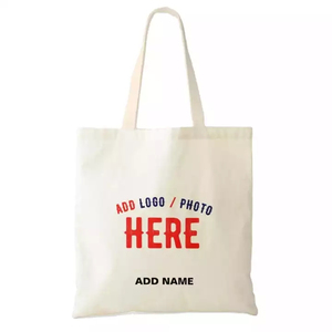 Custom Logo Size Printed Eco Friendly Recycled <b>Reusable</b> Plain 100% Cotton Canvas <b>bag</b> for Grocery Shopping Cotton <b>Bag</b> - Product Image 5