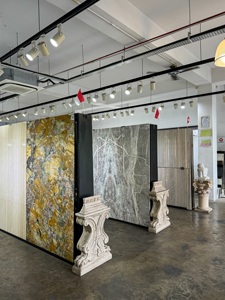 Planche de surface en quartz artificiel de grande taille, épaisseur 15 mm, rénovation de l'hôtel et de la maison, comptoir moderne résistant aux produits chimiques, style jade - Product Image 5