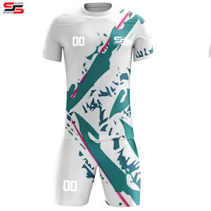 OEM etiqueta personalizada sublimación fútbol entrenamiento Jersey Uniformes/hombres sublimación uniformes de fútbol con logotipo personalizado - Product Image 1