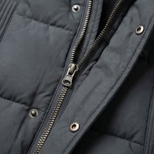 Parka longue personnalisée, manteaux matelassés, veste universitaire à capuche, mode respirante, vêtements d'extérieur thermiques isolés coupe-vent pour femmes - Product Image 4