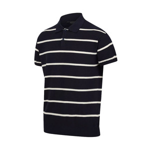 Polo negro de rayas con estampado personalizado para hombre más vendido, Polo personalizado para hombre a la venta, camisetas polo personalizadas para hombre, ropa de golf a la venta - Product Image 5