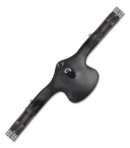 Sillín de caballo ecuestre, con pasador corto, de cuero, con plataforma - Product Image 4