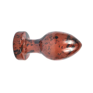 Vente en gros d'oeufs de yoni en cristal d'obsidienne naturelle d'acajou pour la guérison du vagin pierre d'exercice de kegel pour femmes grossiste de gravure feng shui - Product Image 2