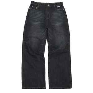 Overoles de Mezclilla Holgados Personalizables con Cintura Ajustable con Cordón, Peso Medio, Duraderos, Transpirables, Cómodos y con Movimiento Fácil - Product Image 2