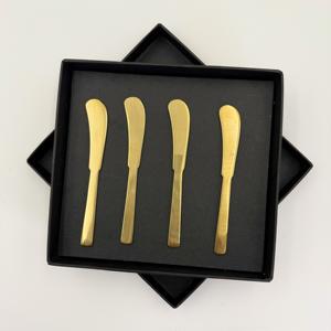 Juego de Cuchillos para Mantequilla de Metal para Restaurante y Hotel, Venta al por Mayor, Personalización Popular, Juego de Cuchillos para Mantequilla, Carne y Pan - Product Image 1