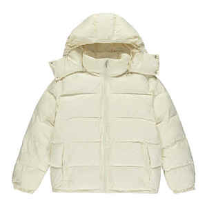 Veste matelassée imprimée OEM personnalisée pour hommes, veste hip hop décontractée avec logo personnalisé et poche pour automne et hiver, au prix de gros - Product Image 5