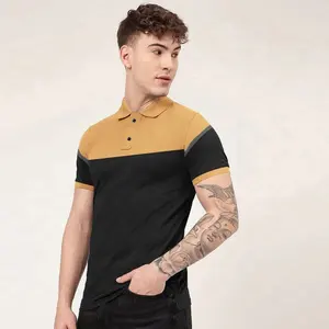 Thêu Polo t Áo sơ mi mỏng phù hợp với chống nếp nhăn cổ áo sơ mi Tước polo Áo sơ mi chất lượng hàng đầu rùa cổ thể thao rất giá rẻ giải thưởng