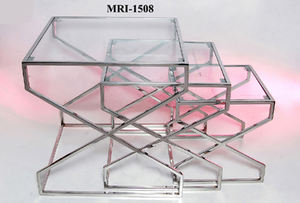 Mesa auxiliar decorativa Diseño superior de madera vintage Personalización en diseño superior o de color - Product Image 3