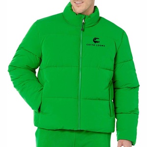 OEM ODM chaqueta acolchada de moda con capucha cálida personalizada para hombre ligero de moda recortada Premium 2025 nueva llegada prendas de vestir exteriores - Product Image 1